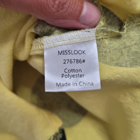 Misslook yellow button down shirt - Picture 7 of 9